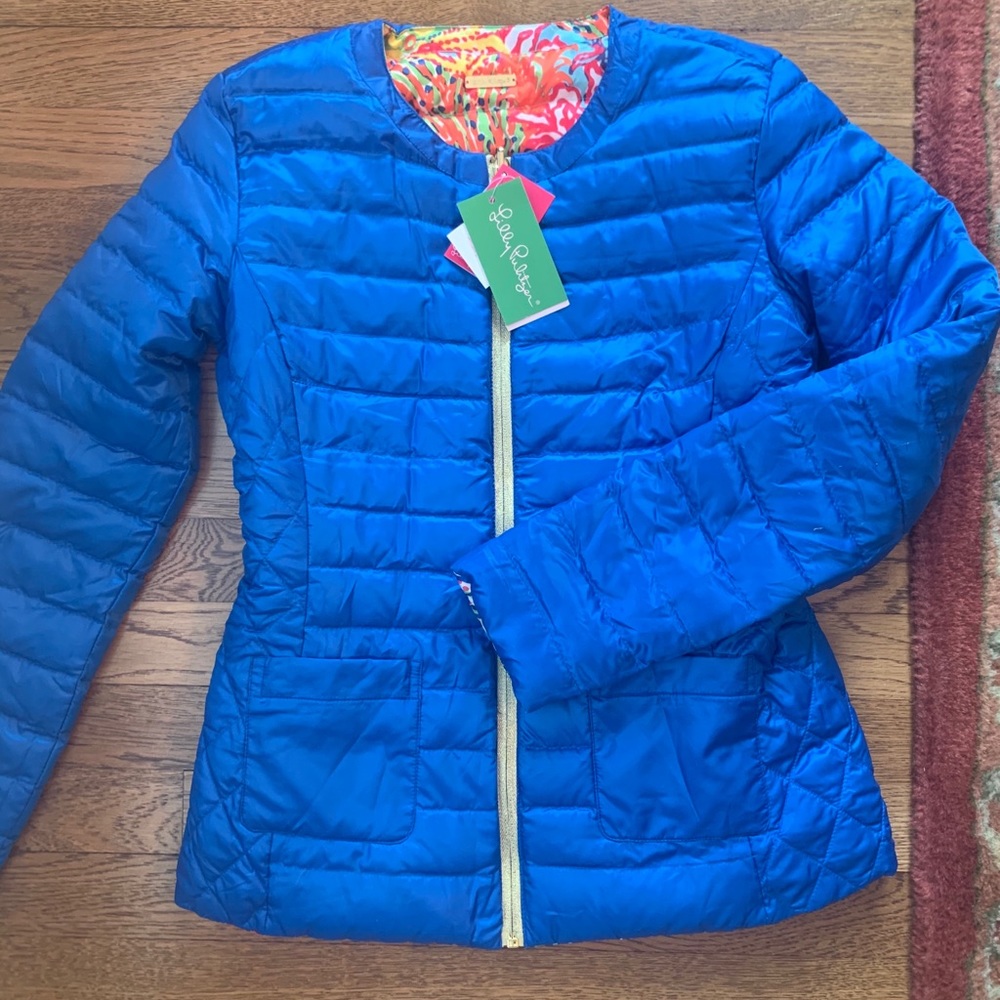 Lilly Pulitzer Reversible Lilah Puffer Jacket XS